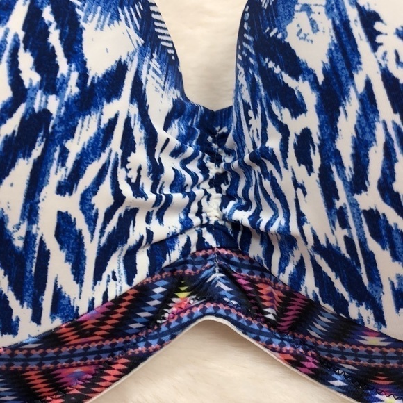 La Vie en Rose Aqua Bikini Top - Picture 3 of 6